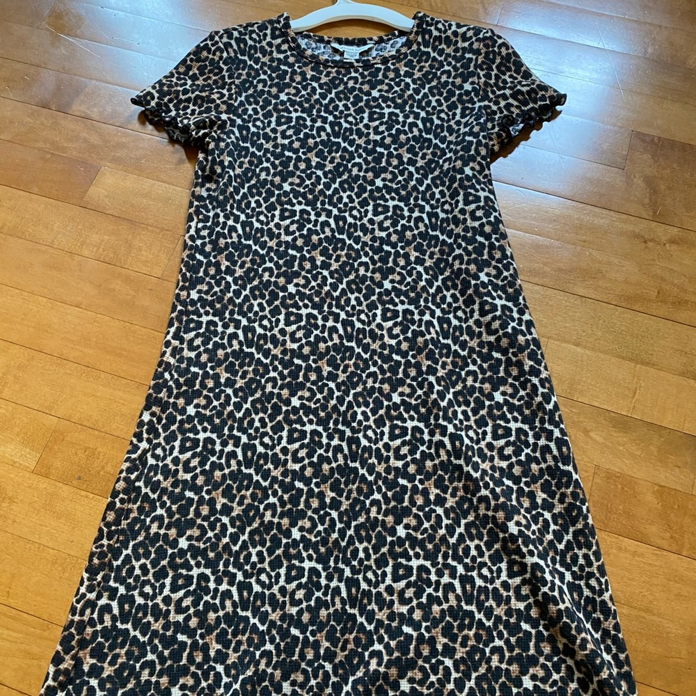 American Eagle dress. Size XS. Cheetah print.
